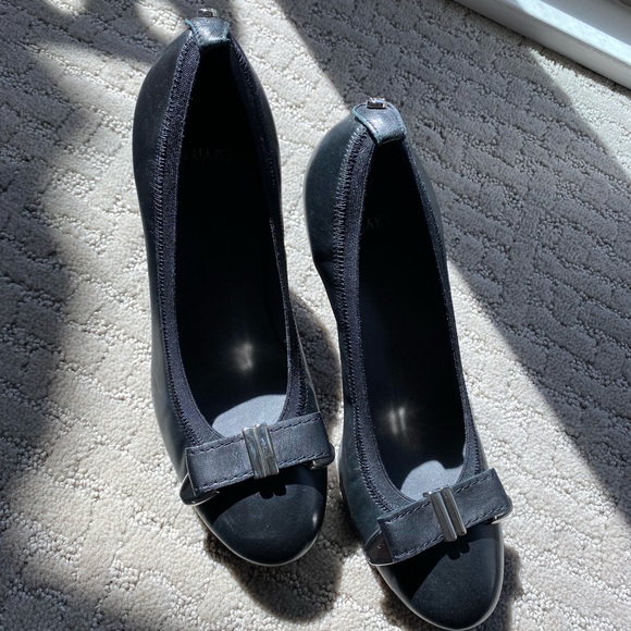 Stuart black leather heels - Picture 2 of 4